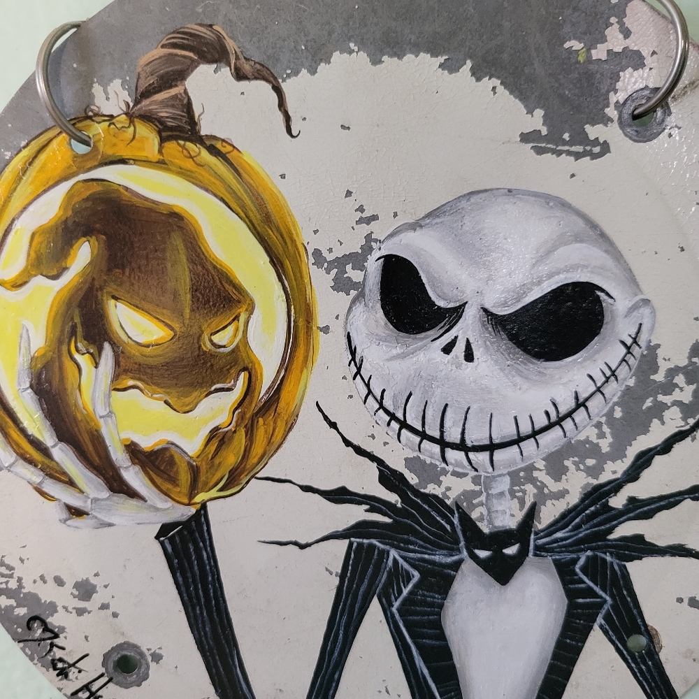Jack Skellington Hand Painted Art